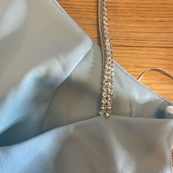 Xscape Evening Kyhle Rhinestone Trim Mermaid Gown 4 NEW $278 - Picture 10 of 10